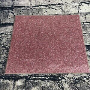 Stampin' Up! 12X12 BLUSHING BRIDE GLIMMER PAPER #140550 Pink Glitter